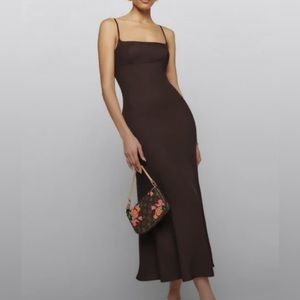 Reformation Liya Dress brown Size 2